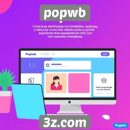 Análise das principais funcionalidades do site Popwb
